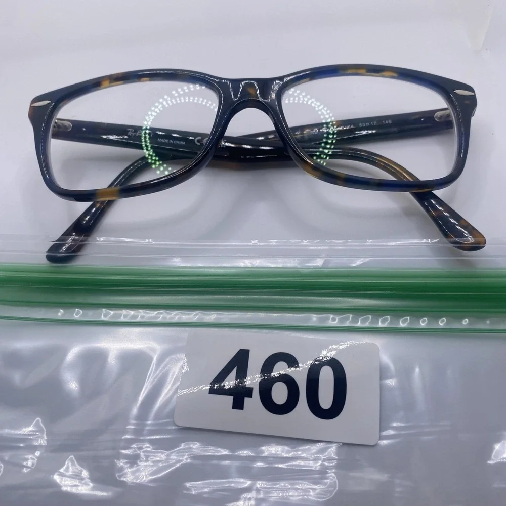 Ray-Ban Eyeglasses FRAMES ONLY RB 5425 Full Rim 53-17-145 Black Brown 460